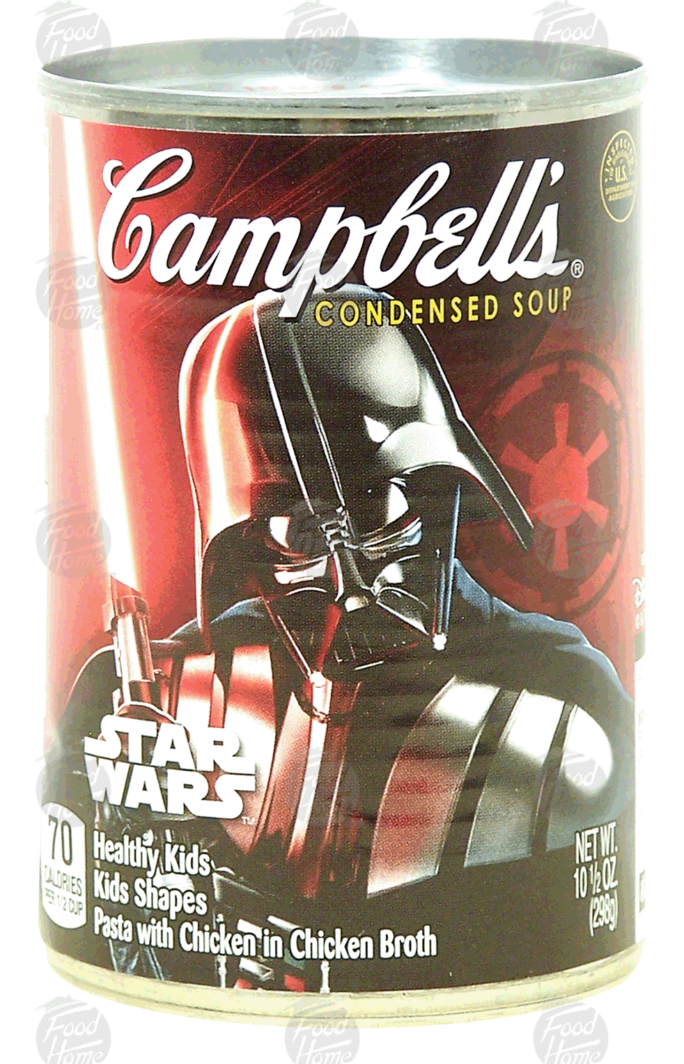 Campbell's Healthy Kids Star Wars kids shapes, pasta with chicken in chicken broth Full-Size Picture